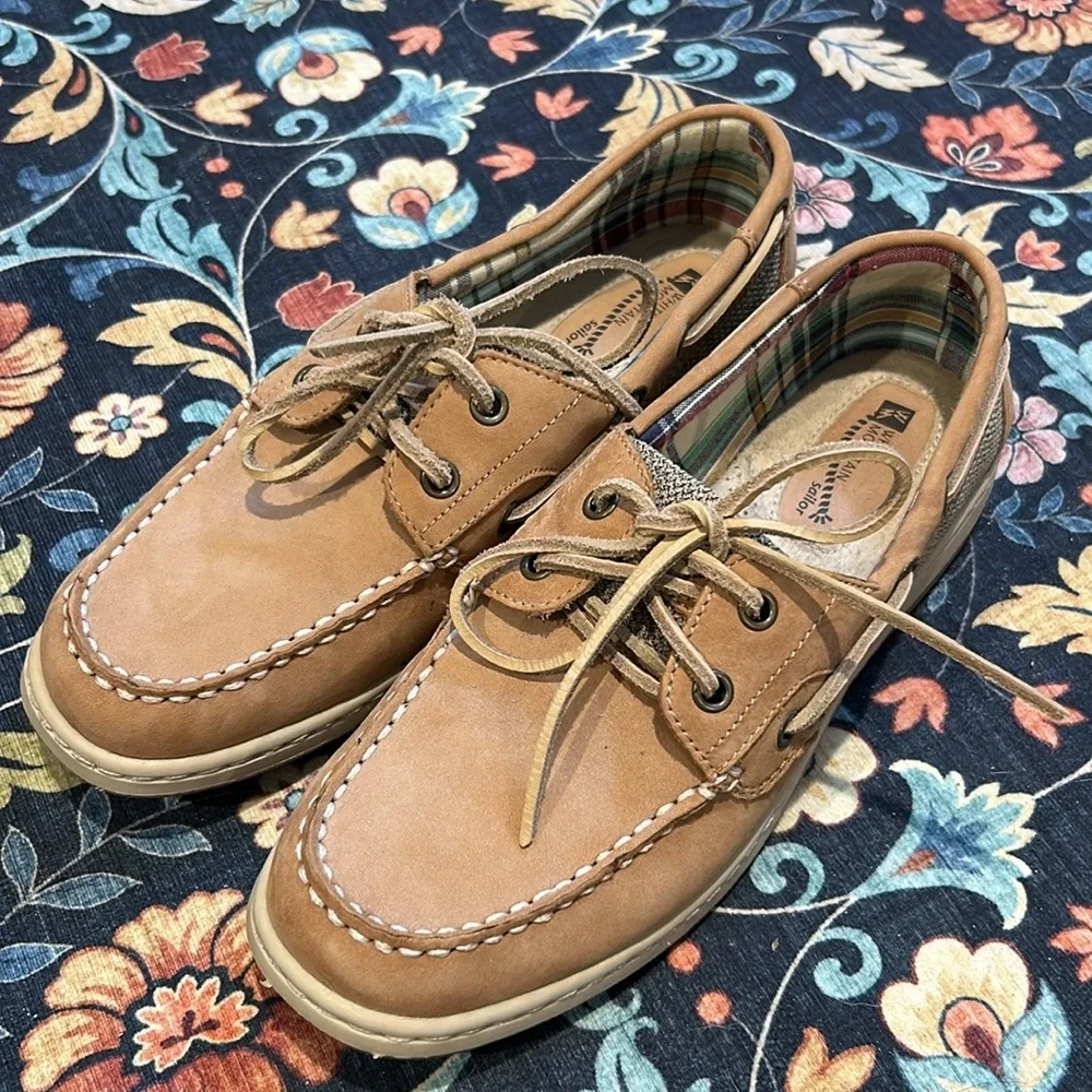 Women’s White Mountain, sailor, leather boat shoes - Picture 2 of 10